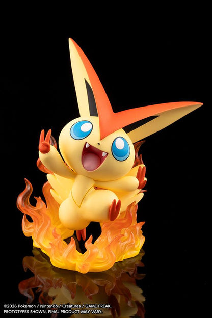 【Pre-order】Pokemon - Hilbert, Victini ARTFX J STATUE