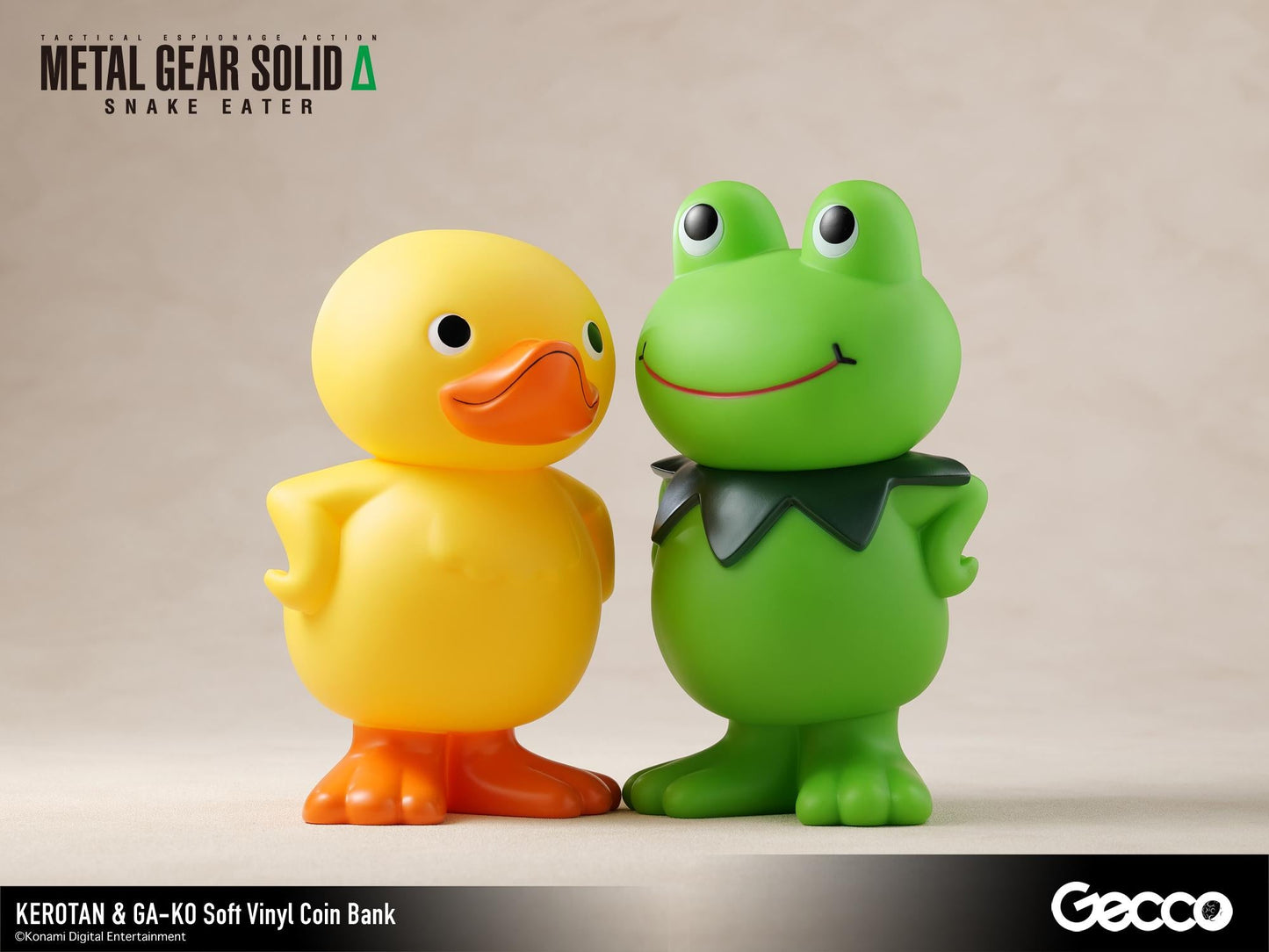 【Pre-order】METAL GEAR SOLID Δ: SNAKE EATER - GA-KO Soft Vinyl Coin Bank
