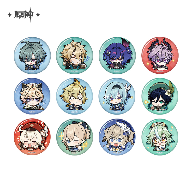 【Pre-order】Genshin Impact - Chibi Emoji Series Mondstadt Badge