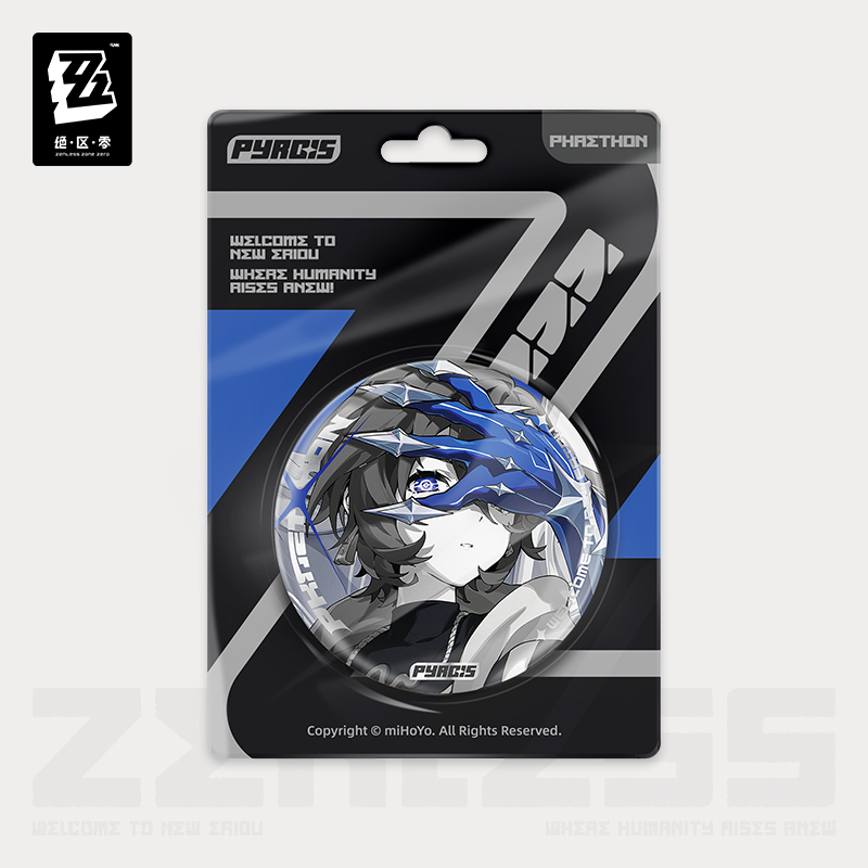 【Pre-Order】Zenless Zone Zero - Mindscape Cinema Reflective Badge: Random Play/Phaethon