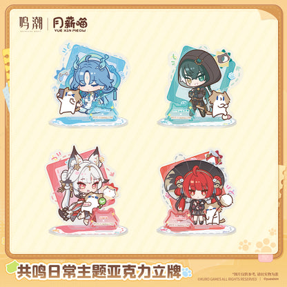 【Pre-Order】Wuthering Waves × YUE XIN MEOW - Daily Resonance Themed Acrylic Standee
