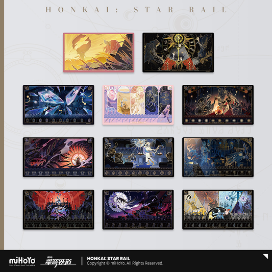 【Pre-order】Honkai: Star Rail - Manuscript of Era Nova Series Transparent Clear Card