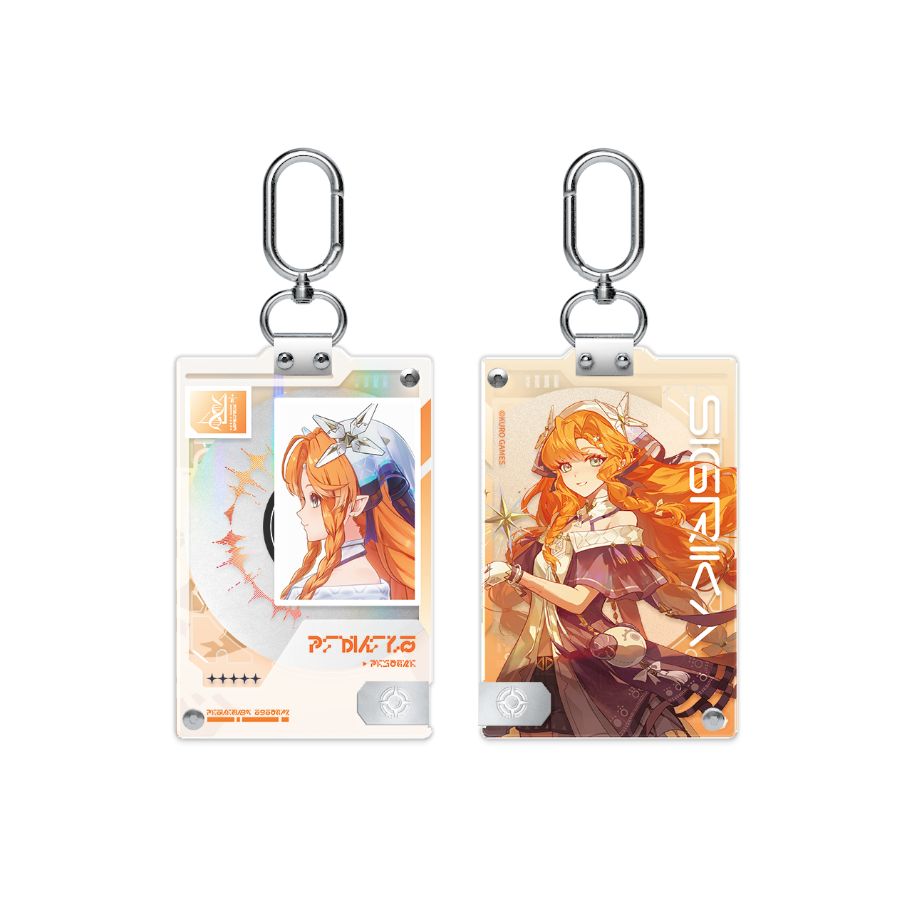 【Pre-Order】Wuthering Waves Entry Permit Series ID Card Keychain Ver.3