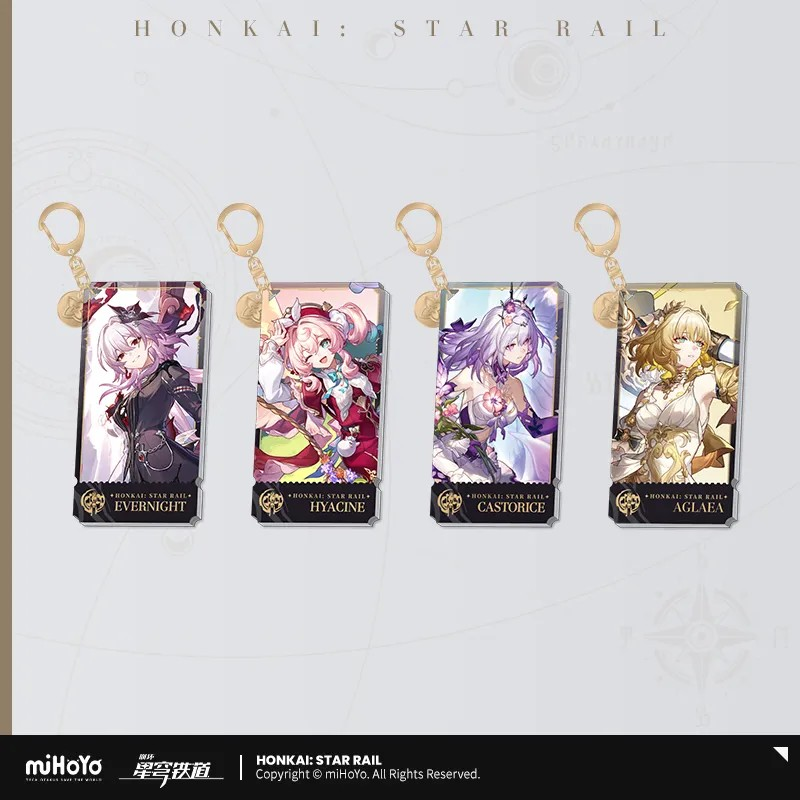 Honkai: Star Rail - Standing Design Series Keychain - The Remembrance