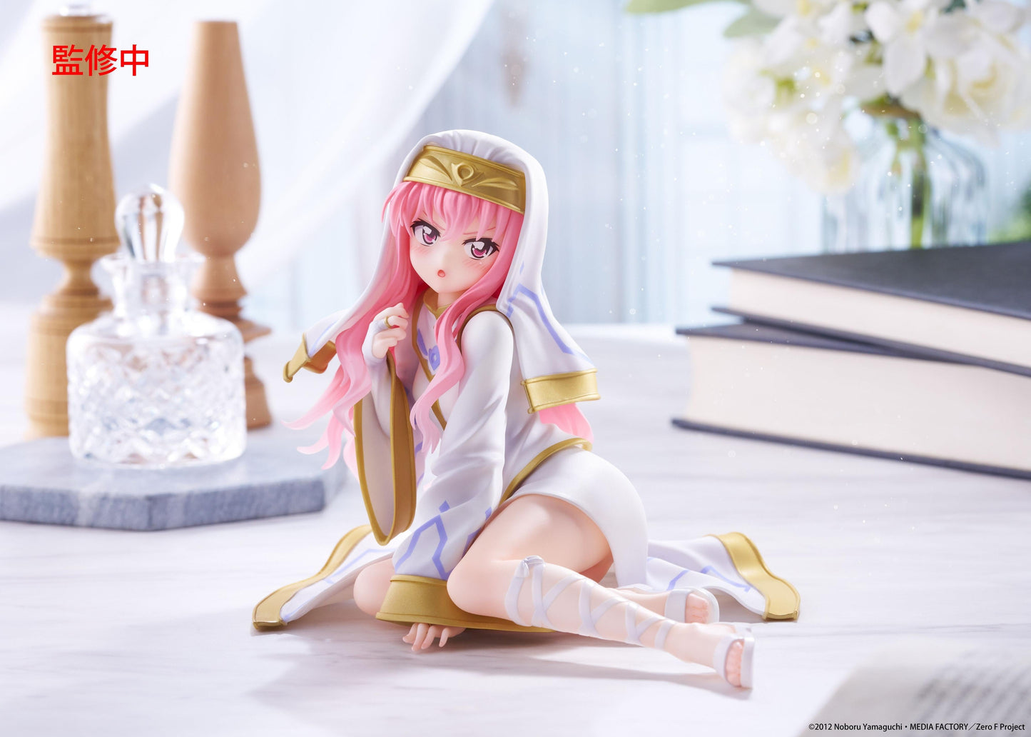 【Pre-order】The Familiar of Zero - Louise Desktop Cute Figure (Miko outfit Ver.)