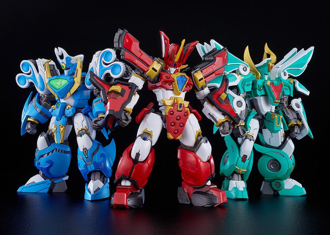 【Pre-order】Mado King Granzort -  Model Kits (MODEROID King's Style; Rerun)