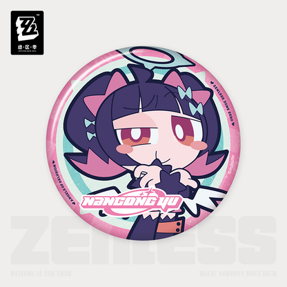 【Pre-Order】Zenless Zone Zero - PINK Sugar Rush Series Chibi Tinplate Badge