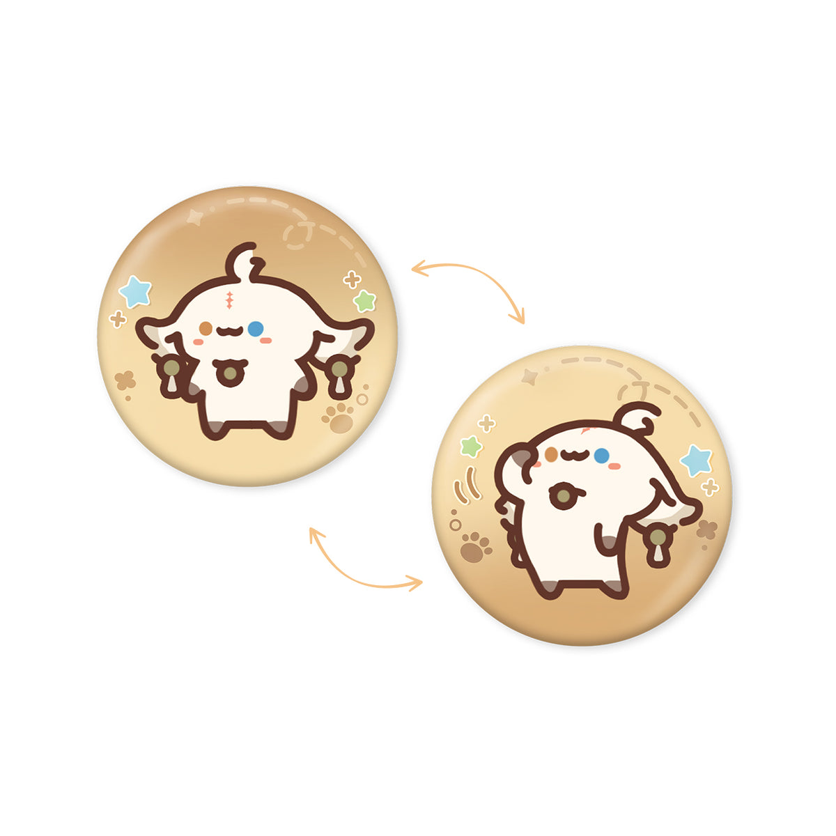 【Pre-Order】Wuthering Waves × YUE XIN MEOW - Daily Resonance Themed Lenticular Badge