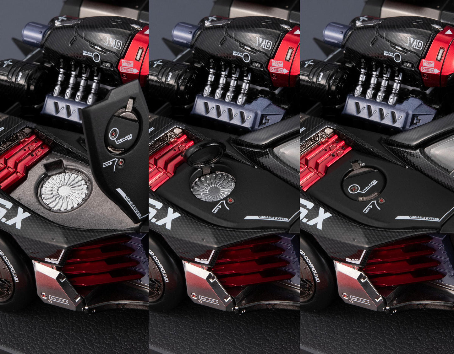 【Pre-order】Future GPX Cyber Formula -  Variable Action Hi-SPEC UNITED (Asurada G.S.X RS SIREN)