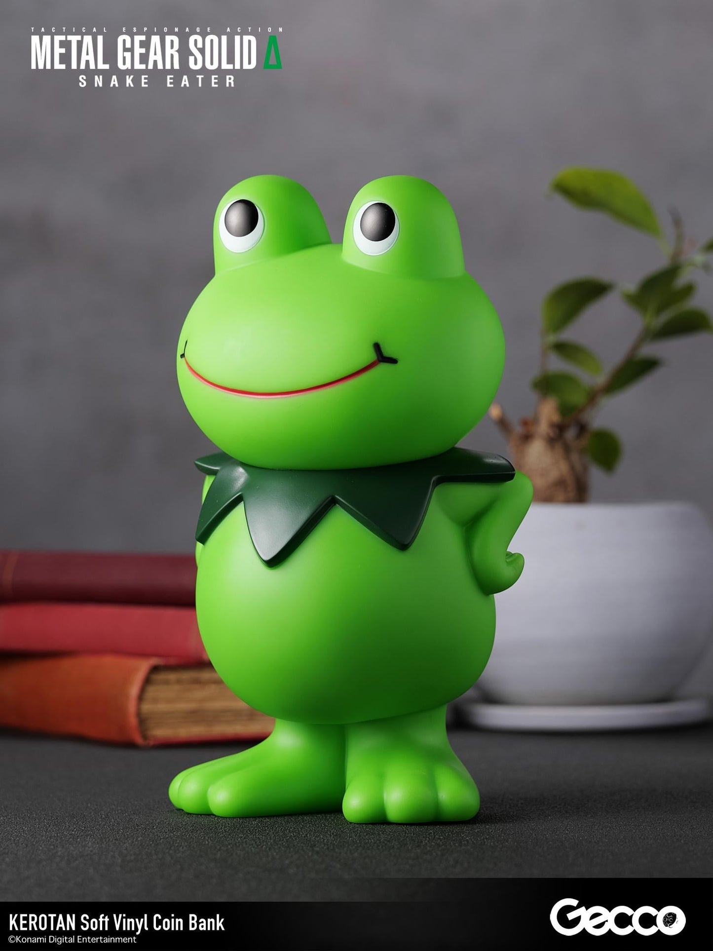 【Pre-order】METAL GEAR SOLID Δ: SNAKE EATER - KEROTAN Soft Vinyl Coin Bank