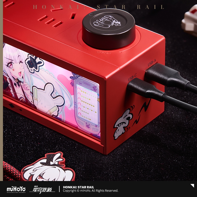【Pre-Order】Honkai: Star Rail - Unreal Banger Sparkle & Sparxie 36W Desktop Socket