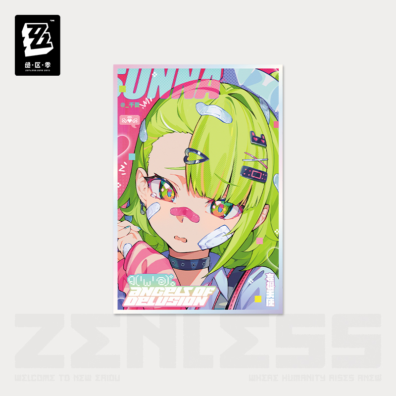【Pre-Order】Zenless Zone Zero - Angels of Delusion Series Acrylic Shikishi