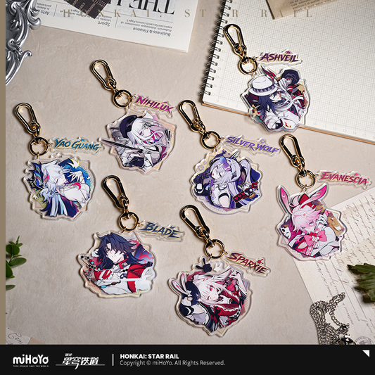 【Pre-Order】Honkai: Star Rail - Aha's Cosmic Series Acrylic Keychain