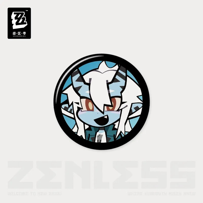 【Pre-Order】Zenless Zone Zero - Perfect Fit Series Agent Avatar Mini Badge Blindbox Vol.1