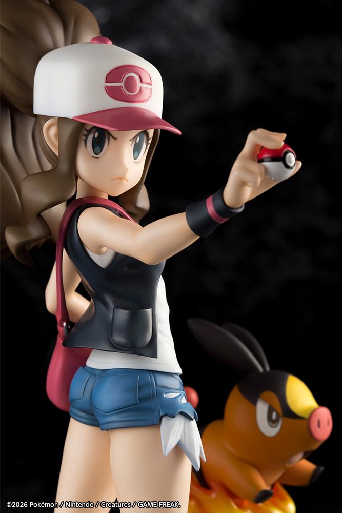 【Pre-order】POKEMON - HILDA,TEPIG STATUE (ARTFX J, Rerun)