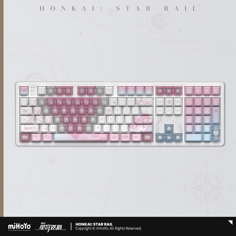 【Pre-Order】Honkai: Star Rail - Cyrene Ripples of Past Reverie Mechanical Keyboard