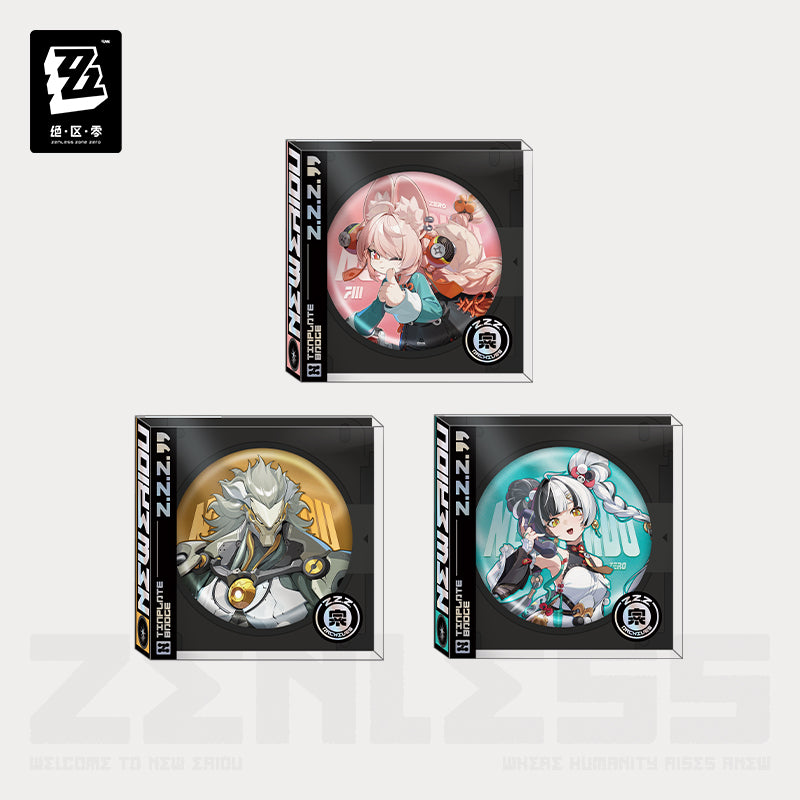 【Pre-Order】Zenless Zone Zero - Standing Design Series Tinplate Badge: Krampus Compliance Authority