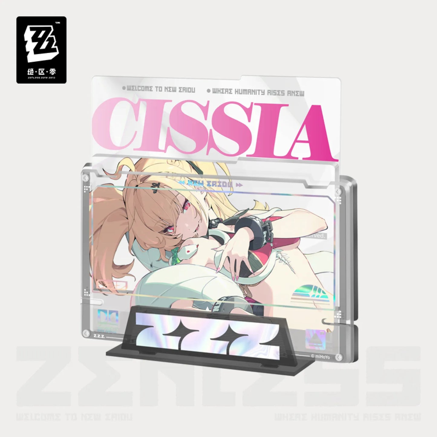 【Pre-Order】Zenless Zone Zero - Mindscape Cinema Layered Acrylic Block: Metropolitan Order Division