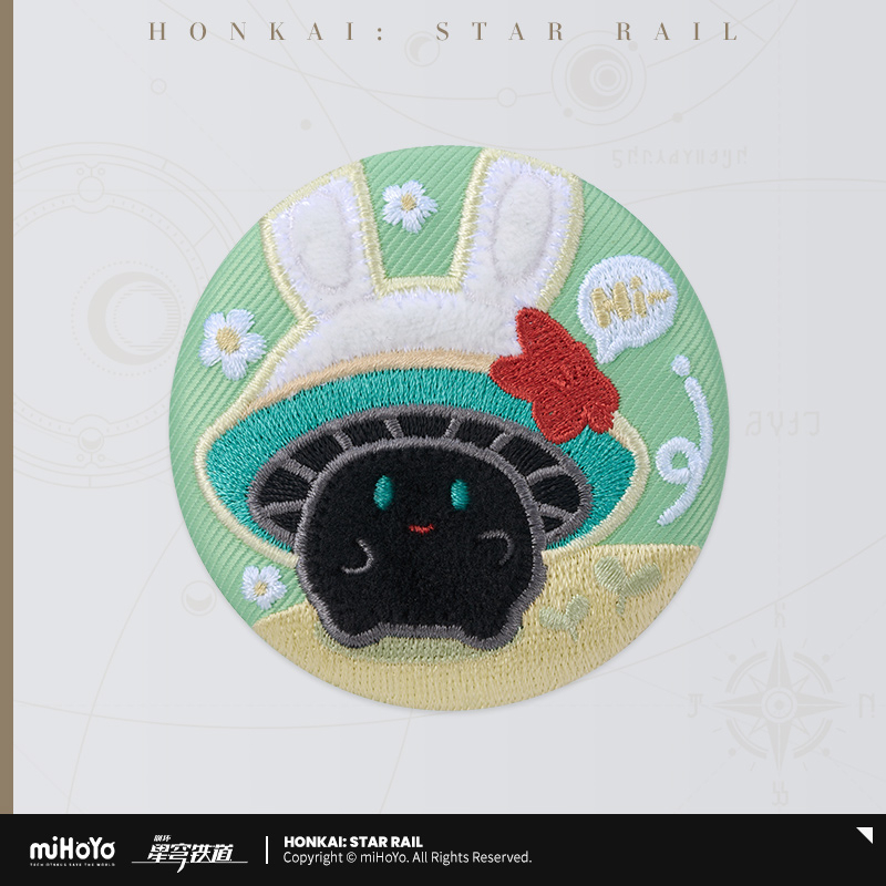 【Pre-order】Honkai: Star Rail - Bunny Mushy & Mushy Bunny Series Embroidered badge