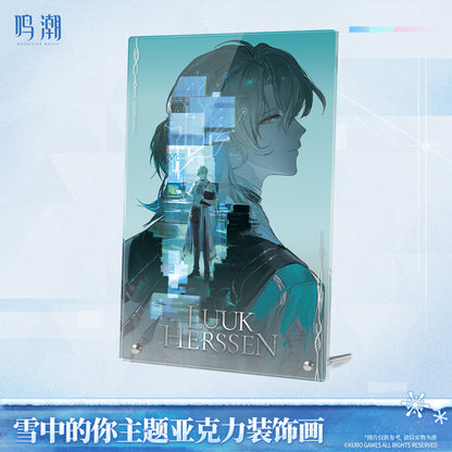 【Pre-Order】Wuthering Waves You Who Walk in Snow Themed Acrylic Art Panel