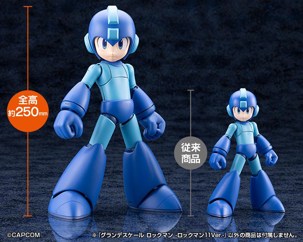 【Pre-order】MEGA MAN x ROCKMAN - MEGA MAN, ROCKMAN Model Kits (GRANDE SCALE, MEGA MAN 11 Ver., ROCKMAN 11 Ver.)