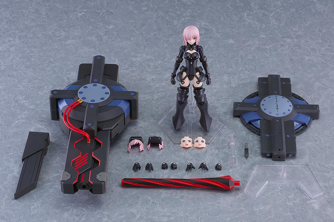 【Pre-order】Fate/Grand Order - Mash Kyrielight Model Kits (PLAMATEA; Shielder/Mash Kyrielight (Ortinax); Black Barrel Edition)
