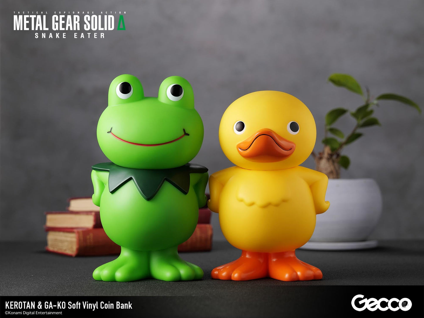 【Pre-order】METAL GEAR SOLID Δ: SNAKE EATER - KEROTAN Soft Vinyl Coin Bank