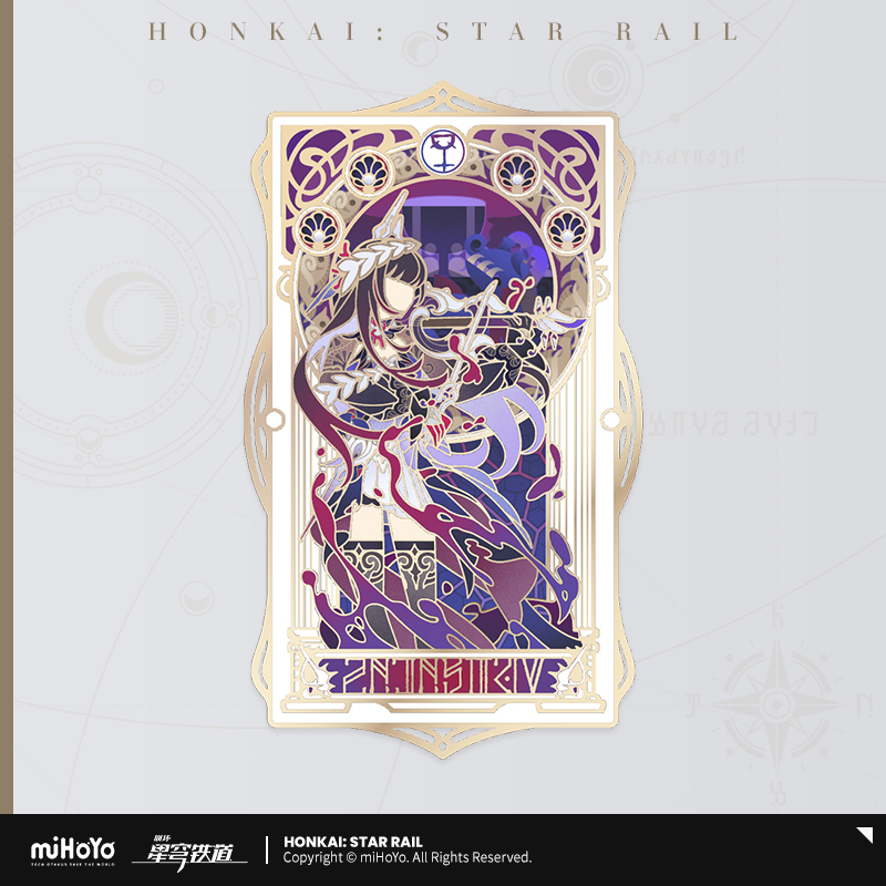 【Pre-Order】Honkai: Star Rail -As I've Written Series Metal Bookmark