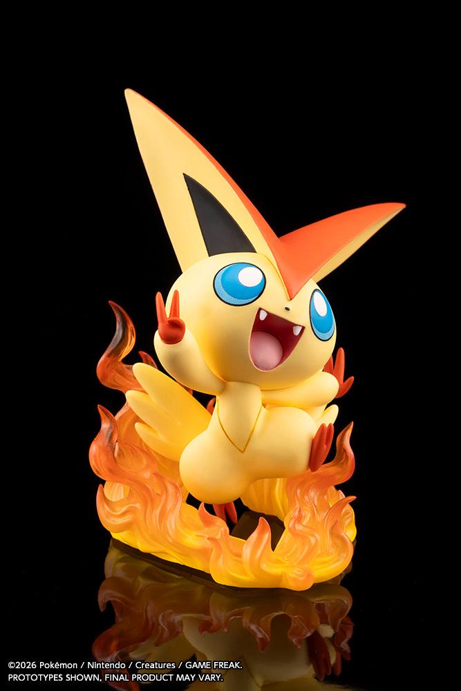 【Pre-order】Pokemon - Hilbert, Victini ARTFX J STATUE