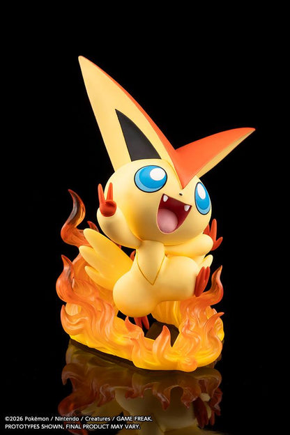 【Pre-order】Pokemon - Hilbert, Victini ARTFX J STATUE