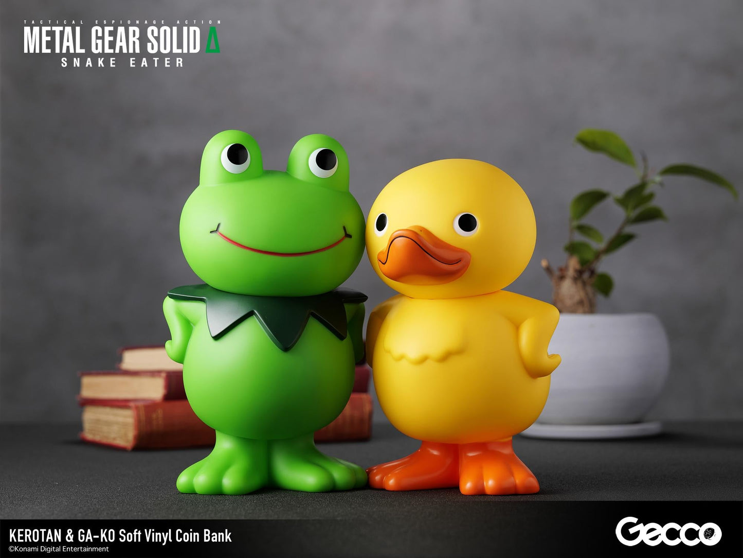 【Pre-order】METAL GEAR SOLID Δ: SNAKE EATER - KEROTAN Soft Vinyl Coin Bank