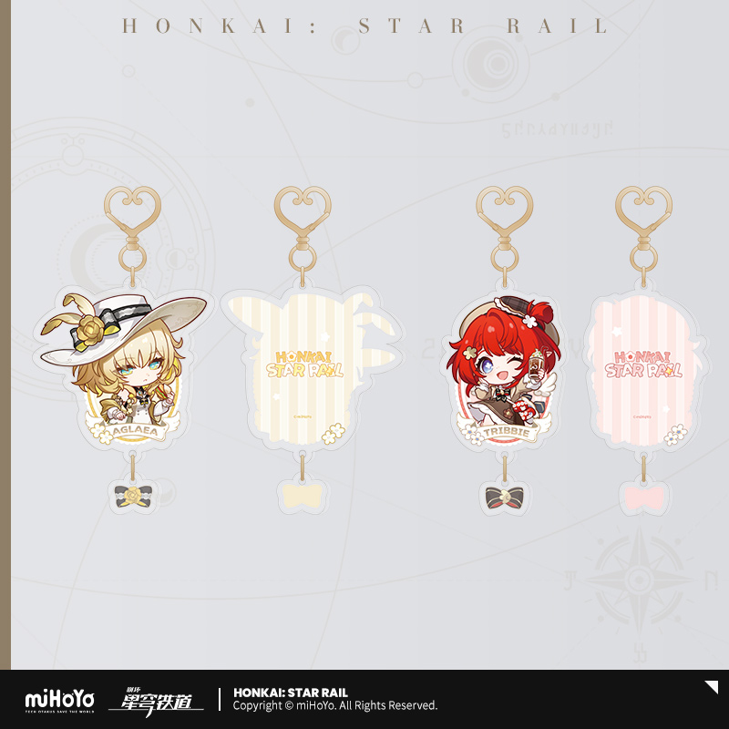 【Pre-Order】Honkai: Star Rail - Express Travel Series Chibi Acrylic Keychian