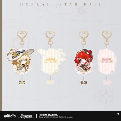 【Pre-Order】Honkai: Star Rail - Express Travel Series Chibi Acrylic Keychian