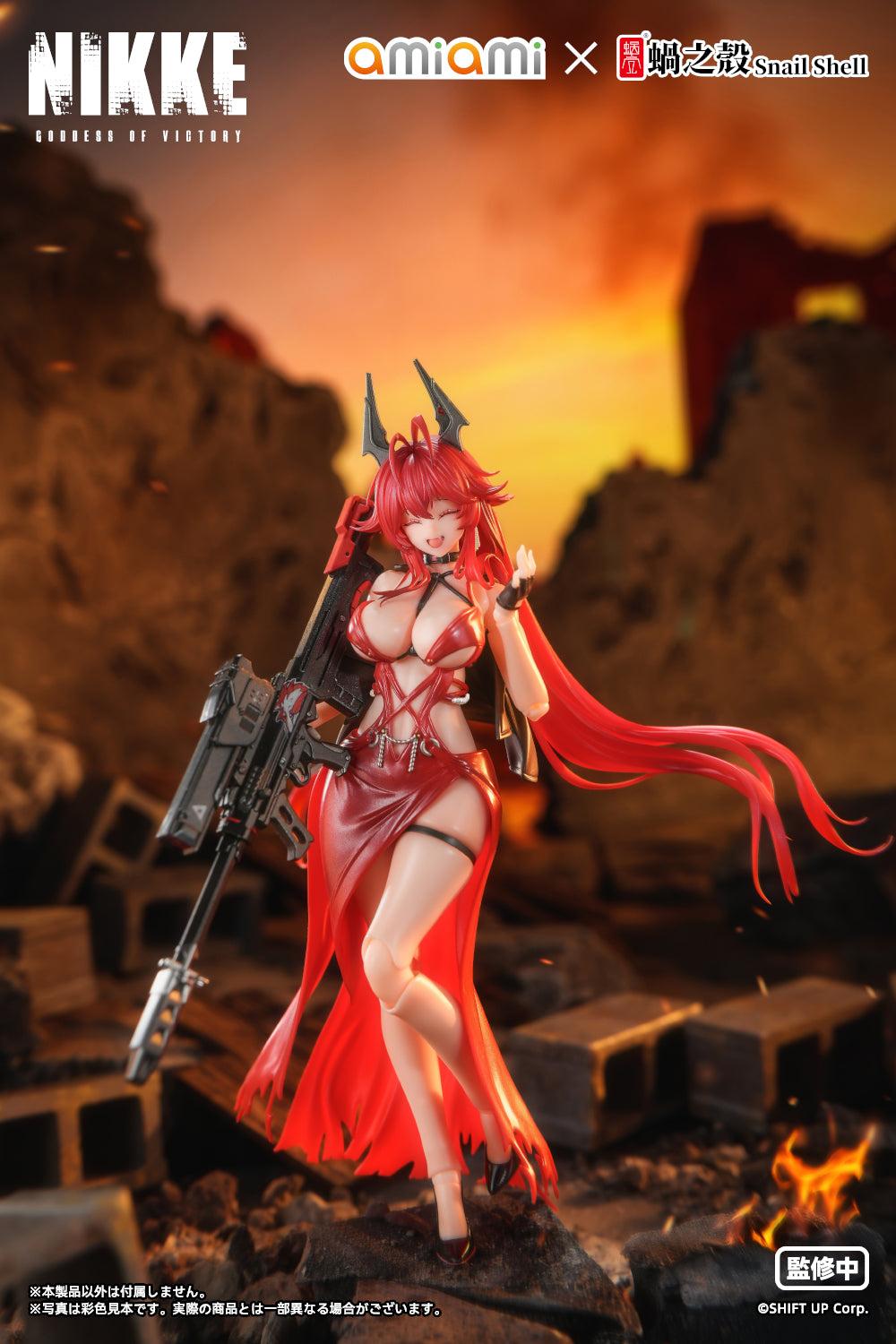 【Pre-order】GODDESS OF VICTORY: NIKKE - Red Hood 1/12 Complete Model Action Figure 1/12 Scale Figure (Nonsense Red)