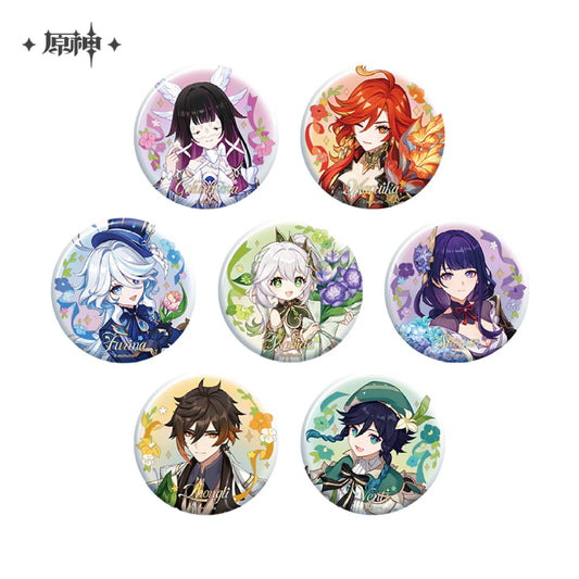 【Pre-order】Genshin Impact - 5th Anniversary Celebration Series Badges