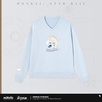 【Pre-Order】Honkai: Star Rail - Fluffy Across the Blue Series Sweatshirt