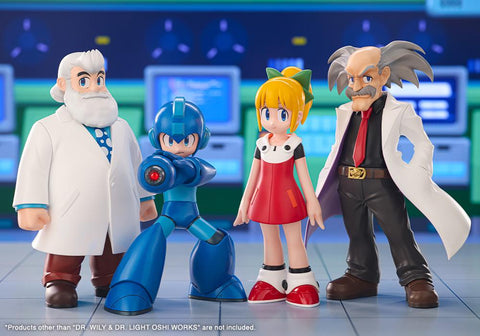【Pre-order】MEGA MAN - DR. WILY, DR. LIGHT Figure(OSHI WORKS)