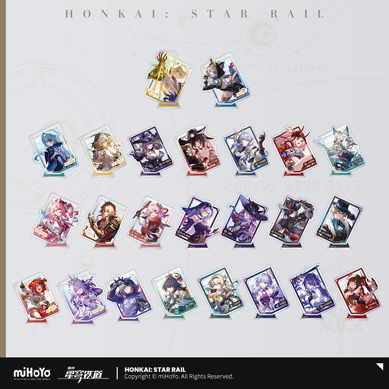 Honkai: Star Rail - Interstellar Journey Series Acrylic Hangable ...
