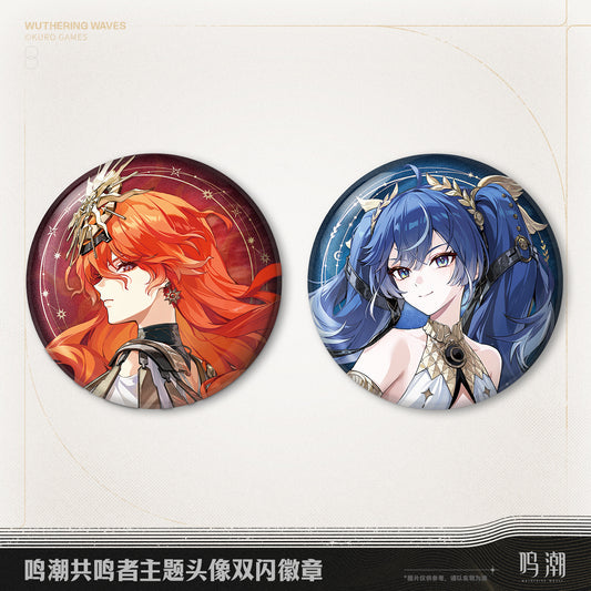 【Pre-Order】Wuthering Waves - Resonator Themed Avatar Reflective Badge Ver.3