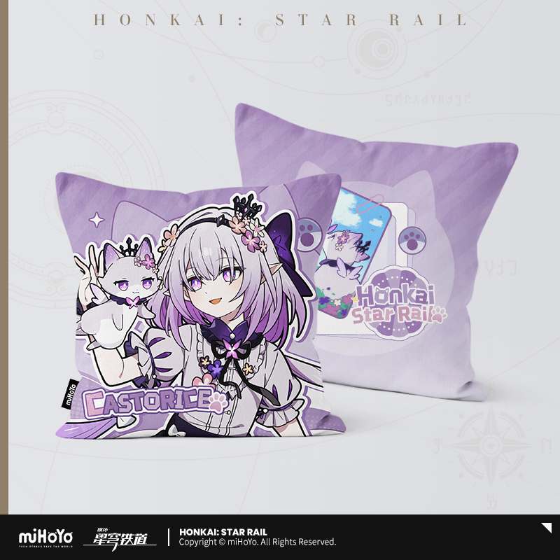 【Pre-Order】Honkai: Star Rail - Little Cat Series Square Pillow