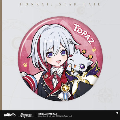 Honkai: Star Rail - Little Cat Series Tinplate Badge