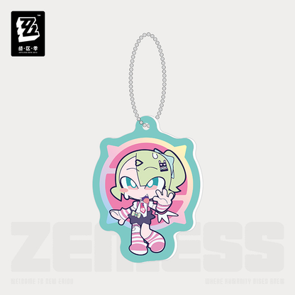 【Pre-Order】Zenless Zone Zero - PINK Sweetheart Strike Series Chibi Acrylic Keychain