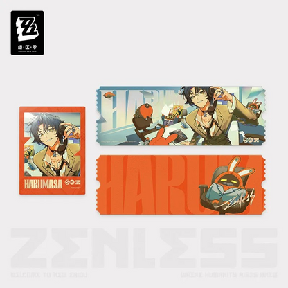 Zenless Zone Zero -Signal Search Images Asaba Harumasa Merch Set