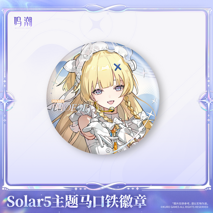 【Pre-Order】Wuthering Waves - Solar5 Themed Tin Badge