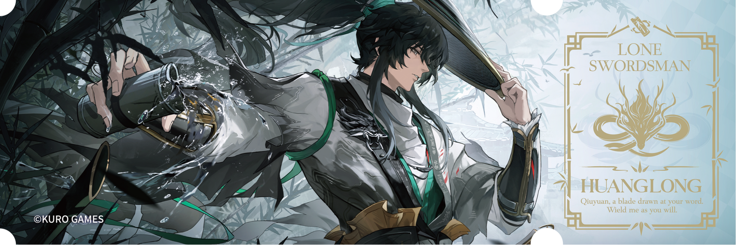 【Bonus Gift】Wuthering Waves - Resonator Themed Laser Ticket