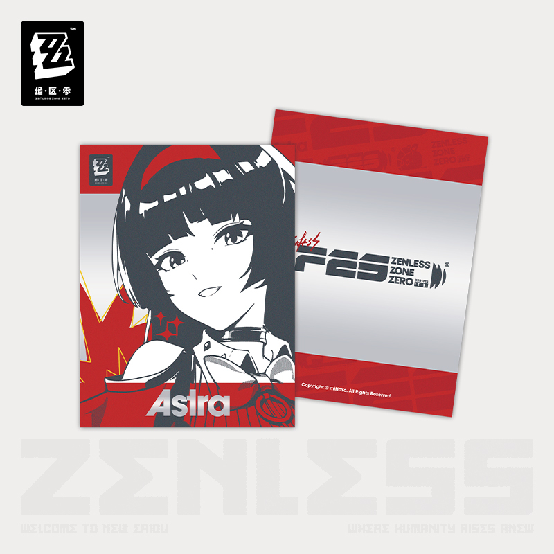 【Pre-Order】Zenless Zone Zero - Wonderland Sparkling Series Silver Folder
