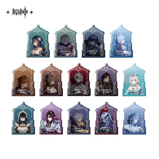 【Pre-Order】Genshin Impact - Sudden Snow Series Thick Acrylic Ornament