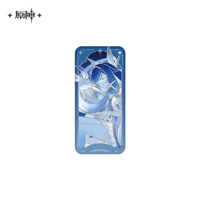 【Pre-Order】Genshin Impact - Selenic Chronicles Series Badge & Commemorative Card