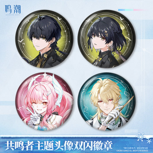 【Pre-Order】Wuthering Waves - Resonator Themed Avatar Reflective Badge Ver.6