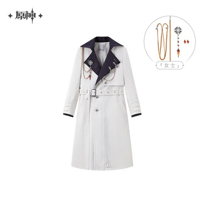 【Pre-Order】Genshin Impact - Frost And Flame Series Harbinger Long Coat (with Brooch)